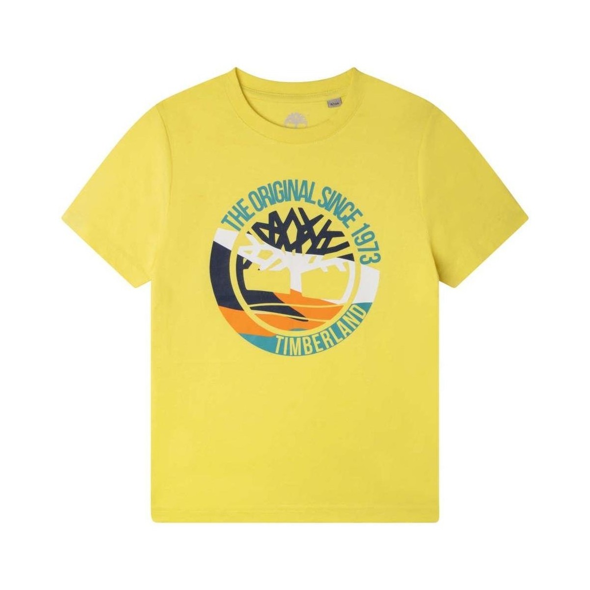 Îmbracaminte Băieți Tricouri mânecă scurtă Timberland  galben
