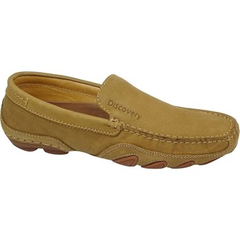 Pantofi Bărbați Mocasini Discovery DSL1179011 Bej