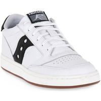 Pantofi Bărbați Pantofi sport Casual Saucony 5 JAZZ COURT WHITE BLACK Alb