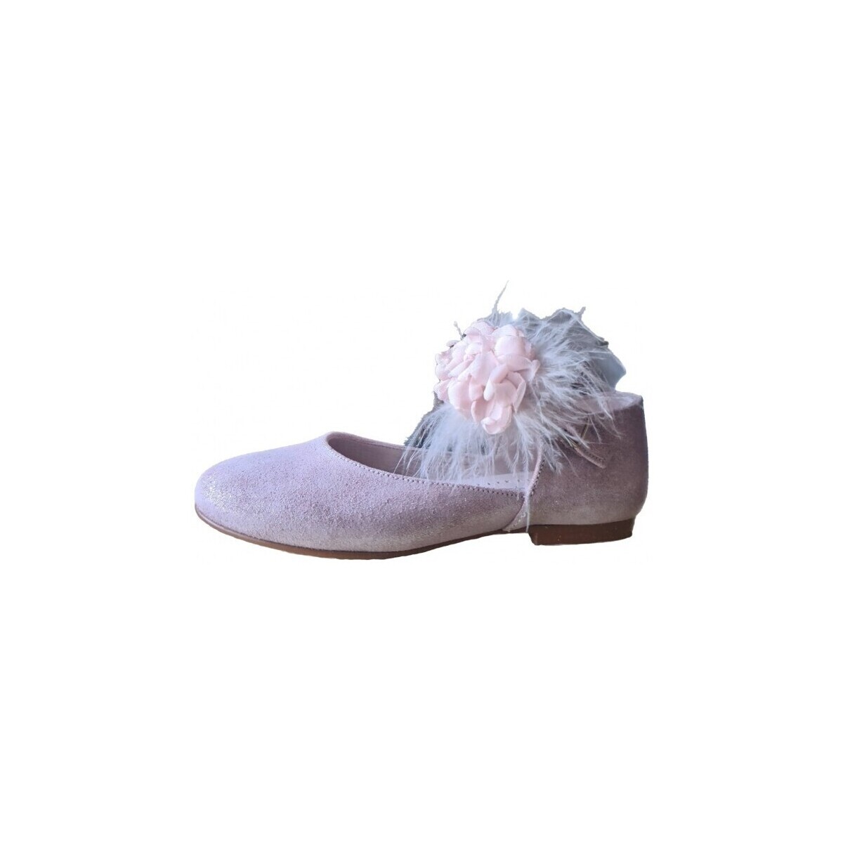Pantofi Fete Balerin și Balerini cu curea Yowas 25993-18 roz