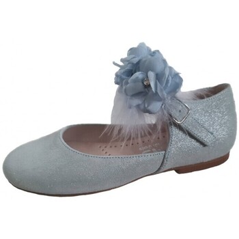 Pantofi Fete Balerin și Balerini cu curea Yowas 26057-18 albastru
