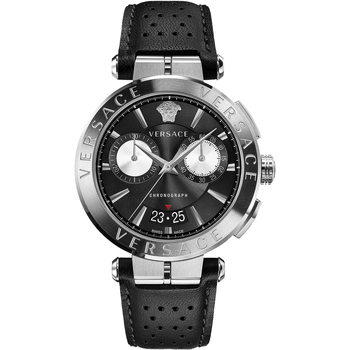 Ceasuri & Bijuterii Bărbați Ceasuri Analogice Versace VE1D00719, Quartz, 45mm, 5ATM Argintiu