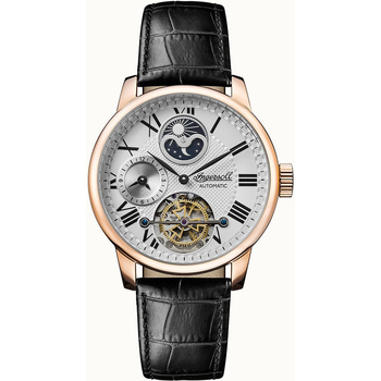 Ceasuri & Bijuterii Bărbați Ceasuri Analogice Ingersoll I07402, Automatic, 44mm, 5ATM Auriu