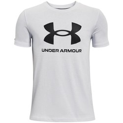 Îmbracaminte Bărbați Tricouri mânecă scurtă Under Armour Sportstyle Logo Alb