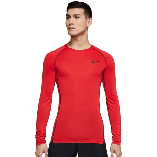 Îmbracaminte Bărbați Tricouri mânecă scurtă Nike Pro Compression roșu