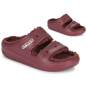 Pantofi Femei Papuci de vară Crocs CLASSIC COZZY SANDAL Bordo