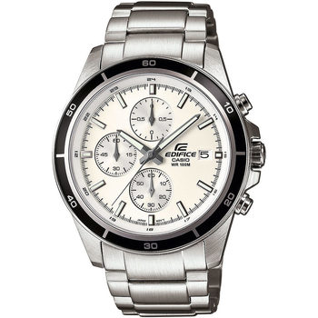 Ceasuri & Bijuterii Bărbați Ceasuri Analogice Casio EFR-526D-7AVUEF, Quartz, 43mm, 10ATM Argintiu