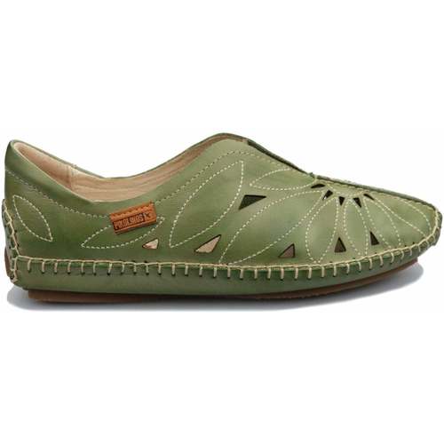 Pantofi Femei Balerin și Balerini cu curea Pikolinos Jerez verde