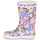 Pantofi Fete Cizme de cauciuc Aigle LOLLY POP PLAY2 Roz / Multicolor