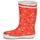 Pantofi Copii Cizme de cauciuc Aigle LOLLY POP F PT2 Roșu / Alb