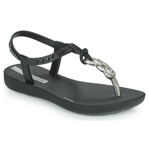 Pantofi Fete Sandale Ipanema IPANEMA CLASS CHARM II KIDS Negru / Argintiu