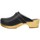 Pantofi Femei Papuci de vară Hoof Chloe Cuir Femme Noir Negru