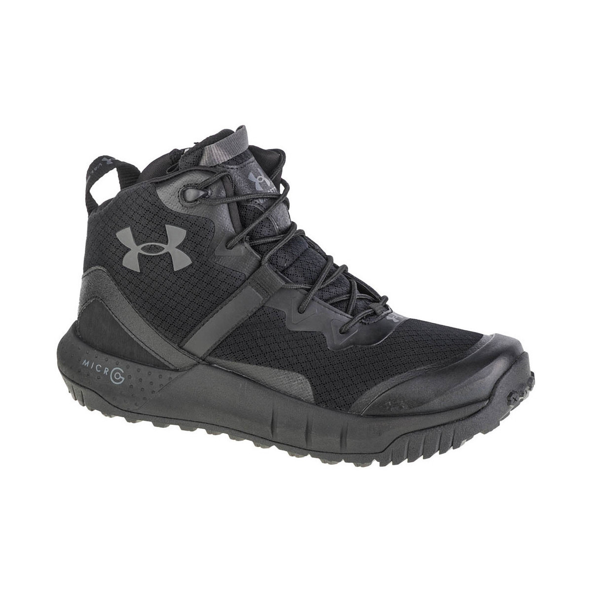 Pantofi Bărbați Drumetie și trekking Under Armour Micro G Valsetz Zip Mid Negru