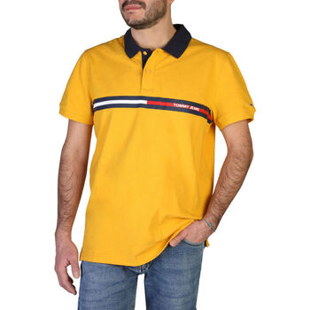 Îmbracaminte Bărbați Tricou Polo mânecă scurtă Tommy Hilfiger - dm0dm13295 galben