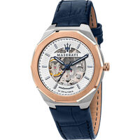 Ceasuri & Bijuterii Bărbați Ceasuri Analogice Maserati R8821142001, Automatic, 42mm, 10ATM Argintiu