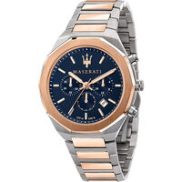 Ceasuri & Bijuterii Bărbați Ceasuri Analogice Maserati R8873642002, Quartz, 45mm, 10ATM Auriu