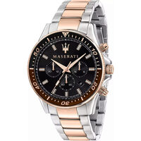 Ceasuri & Bijuterii Bărbați Ceasuri Analogice Maserati R8873640009, Quartz, 44mm, 10ATM Argintiu