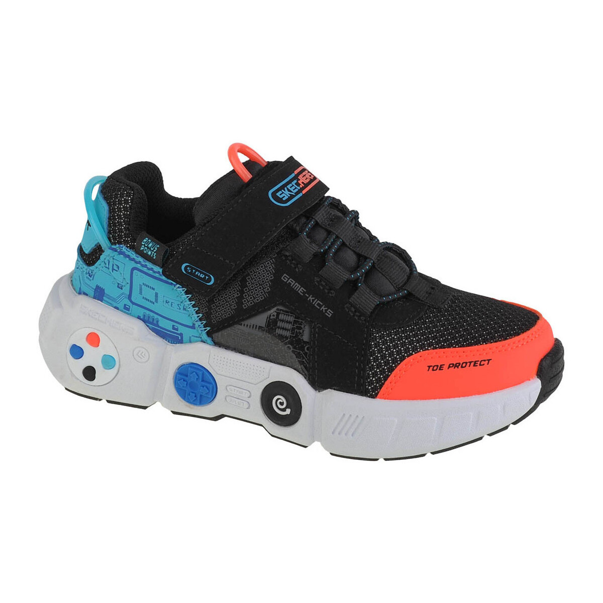 Pantofi Băieți Pantofi sport Casual Skechers Gametronix Negru