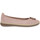 Pantofi Femei Balerin și Balerini cu curea Jana 521 ROSE NAPPA roz