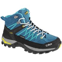 Pantofi Femei Drumetie și trekking Cmp Rigel Mid Negre, Albastre
