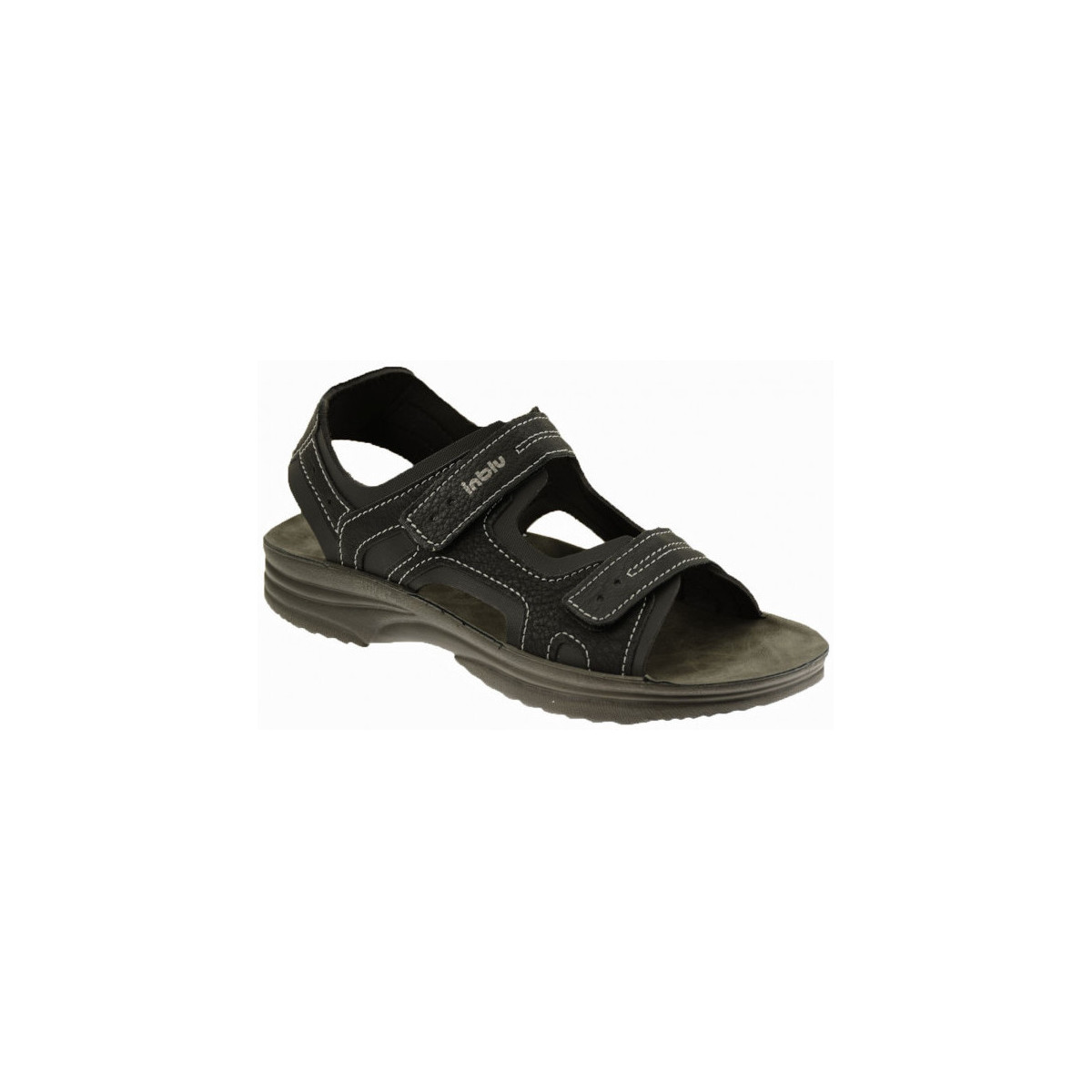 Pantofi Bărbați Sneakers Inblu INBLU  sandali uomo regolabili Negru