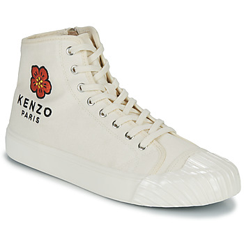 Pantofi Bărbați Pantofi sport stil gheata Kenzo KENZOSCHOOL HIGH TOP SNEAKERS Alb