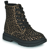 Pantofi Fete Ghete S.Oliver 45202-39-907 Negru / Leopard