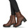 Pantofi Femei Botine Mustang 1409504-3 Coniac