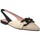 Pantofi Femei Balerin și Balerini cu curea Pretty Ballerinas  Bej