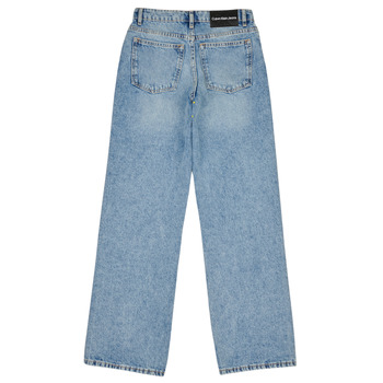 Calvin Klein Jeans WIDE LEG HR Albastru