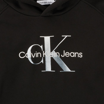 Calvin Klein Jeans GRADIENT MONOGRAM HOODIE Negru