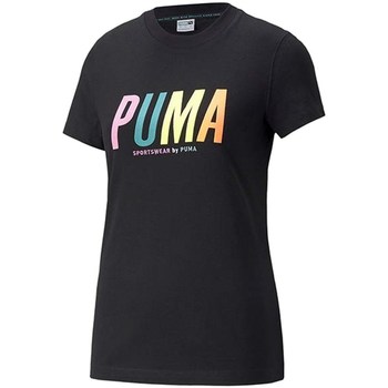 Îmbracaminte Femei Tricouri mânecă scurtă Puma Swxp Graphic Negru