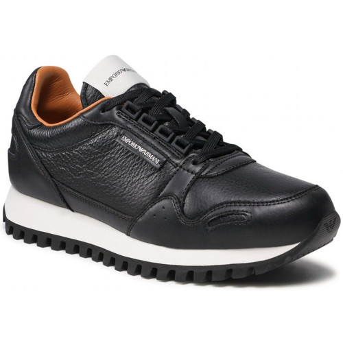 Pantofi Bărbați Sneakers Emporio Armani SNEAKER X4X536XM677 Negru