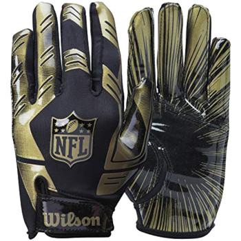 Wilson NFL Stretch Fit Receivers Gloves Negru