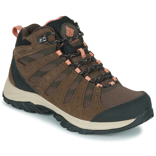 Pantofi Femei Drumetie și trekking Columbia REDMOND III MID WATERPROOF Maro