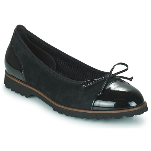Pantofi Femei Balerin și Balerini cu curea Gabor 9410037 Negru