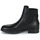 Pantofi Femei Ghete Tommy Hilfiger Coin Leather Flat Boot Negru