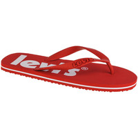 Pantofi Bărbați  Flip-Flops Levi's Dixon Poster roșu