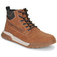 Pantofi Bărbați Ghete Tom Tailor 4283701-COGNAC Galben-grâu
