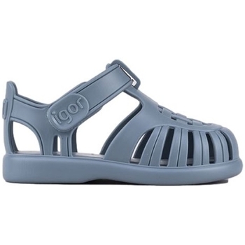 Pantofi Copii Sandale IGOR Baby Tobby Solid - Ocean albastru