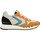 Pantofi Bărbați Sneakers Valsport Magic Run Velours Toile Homme Orange Beige Multicolor