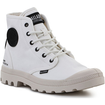 Pantofi Pantofi sport stil gheata Palladium Pampa HI HTG SUPPLY STAR WHITE 77356-116-M Alb