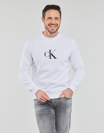 Îmbracaminte Bărbați Hanorace  Calvin Klein Jeans CK INSTITUTIONAL CREW NECK Negru