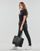 Îmbracaminte Femei Tricouri mânecă scurtă Calvin Klein Jeans CORE MONOGRAM REGULAR TEE Negru
