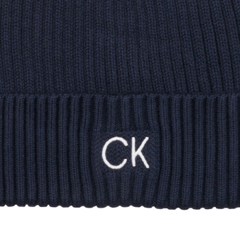Calvin Klein Jeans CLASSIC COTTON RIB BEANIE Albastru