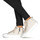Pantofi Femei Pantofi sport stil gheata Calvin Klein Jeans VULC HIGH TOP-MN JQ Alb fildeș / Bej