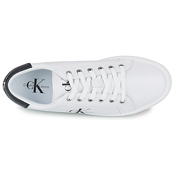 Calvin Klein Jeans CLASSIC CUPSOLE LACEUP LOW LTH Alb