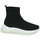 Pantofi Femei Pantofi sport stil gheata Calvin Klein Jeans 2 PIECE SOLE SOCK BOOT - KNIT Negru