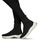 Pantofi Femei Pantofi sport stil gheata Calvin Klein Jeans 2 PIECE SOLE SOCK BOOT - KNIT Negru