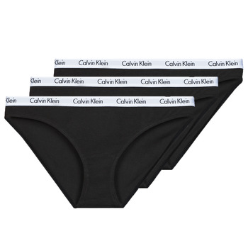 Lenjerie intimă Femei Chiloți Calvin Klein Jeans CAROUSEL BIKINI X3 Negru / Negru / Negru